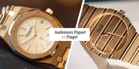 audemars piguet vs piaget